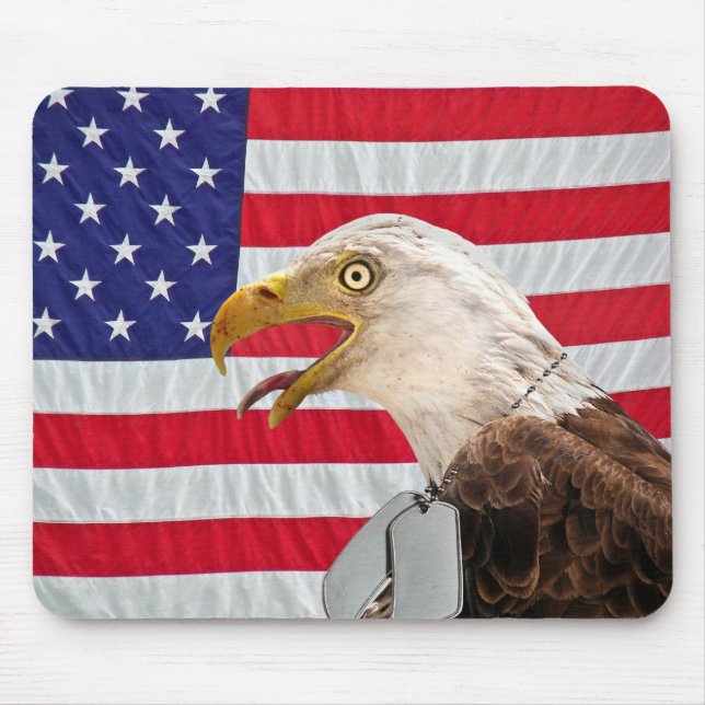 Mousepad Patriotismo Americano (Frente)