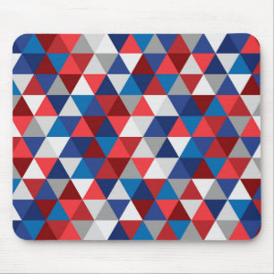 MOUSEPAD PATRÓTICO VERMELHO BRANCO AZUL PATRÃO