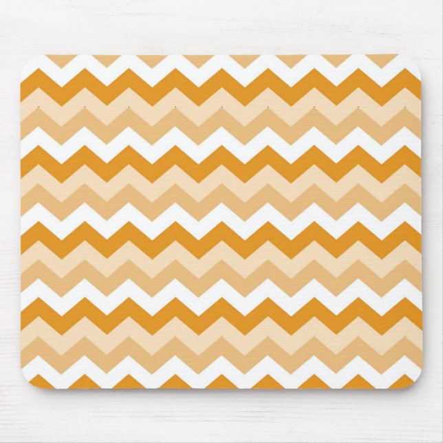 Mousepad Patrulha Zigzag (oranje en wit) (Frente)