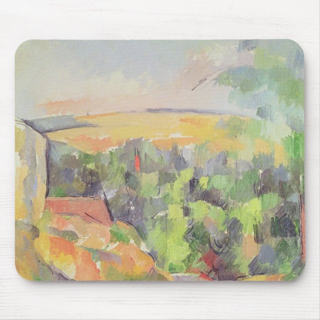 Mousepad Paul Cezanne | a curvatura na estrada, 1900-06 (Frente)