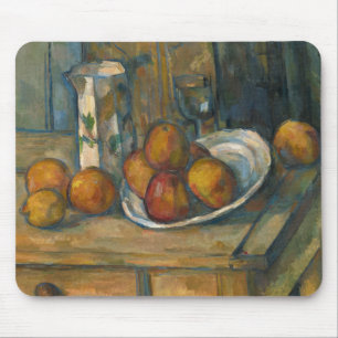 Mousepad Paul Cezanne - A Vida Estática com Jug de Leite e