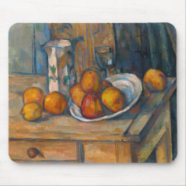 Mousepad Paul Cezanne - A Vida Estática com Jug de Leite e