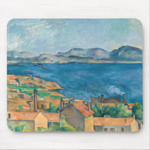 Mousepad Paul Cezanne - Baía de Marselha, Vista de Estaque