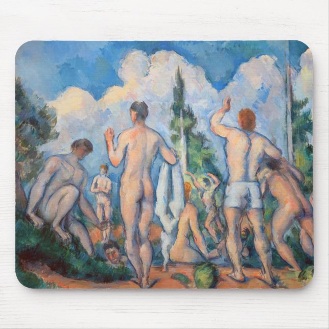 Mousepad Paul Cezanne - Banhistas (Frente)
