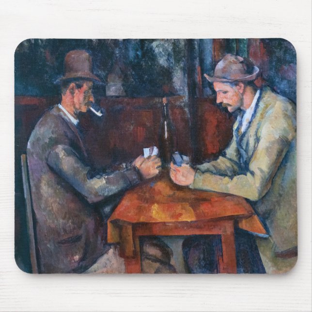 Mousepad Paul Cezanne - Os Jogadores De Cartão (Frente)
