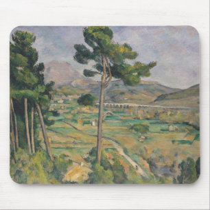 Mousepad Paul Cezanne Paisagem com viaduto