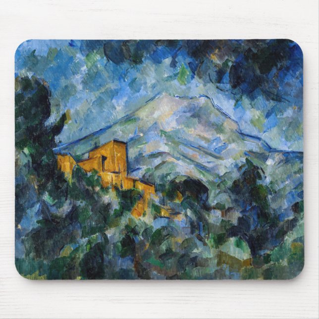 Mousepad Paul Cezanne - Santo Mont-Victoire & Chateau Noir (Frente)