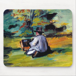 Mousepad Paul Cezanne um pintor na arte do impressionista