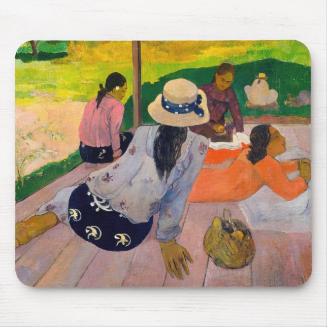 Mousepad Paul Gauguin - A Siesta (Frente)