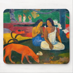 Mousepad Paul Gauguin - Árearea / O Cachorro Vermelho