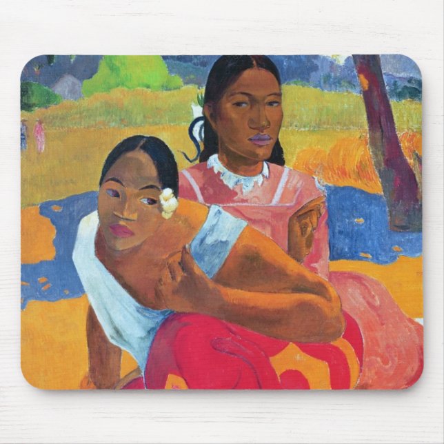 Mousepad Paul Gauguin | Nafea Faaipoipo (quando for você (Frente)