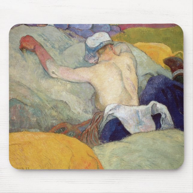 Mousepad Paul Gauguin | no calor, ou os porcos, 1888 (Frente)