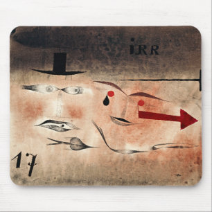 Mousepad Paul Klee - Dezessete, Louco,