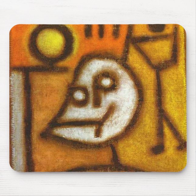 Mousepad Paul Klee - morte e fogo (Frente)