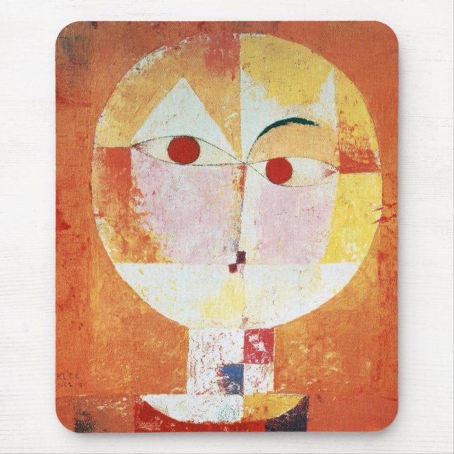 Mousepad Paul Klee, "Senecio" (Frente)