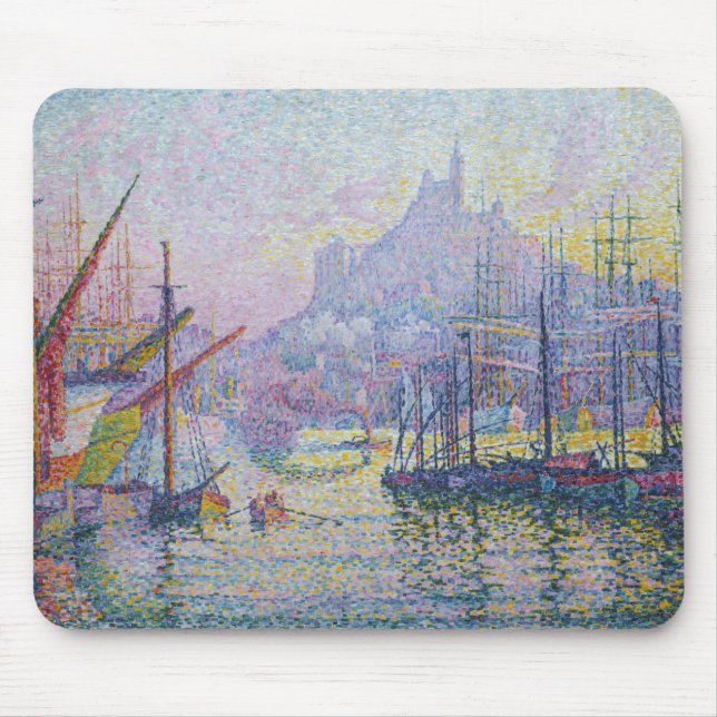 Mousepad Paul Signac - Notre-Dame-de-la-Garde, Marselha (Frente)