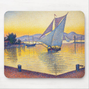 Mousepad Paul Signac - O Porto ao Pôr-do-Sol, Ópera 236