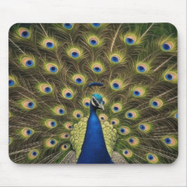 Mousepad Pavão Azul
