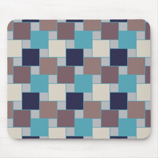 Mousepad Pavão na praia (Frente)