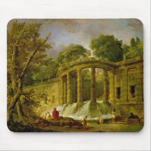 Mousepad Pavilhão com cascata, 1760