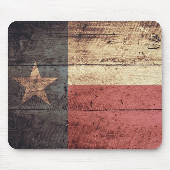 Mousepad Pavilhão do velho Wooden Texas; (Frente)