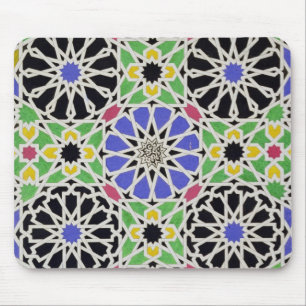 Mousepad Pavimento de mosaico no vestuario da sultão