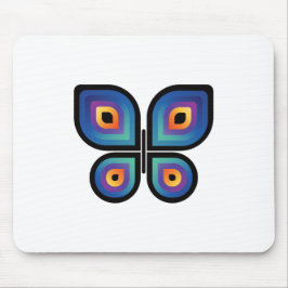 Mousepad Pavock Flame Butterfly