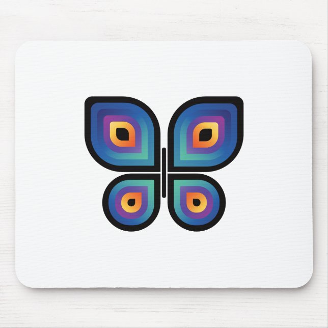 Mousepad Pavock Flame Butterfly (Frente)
