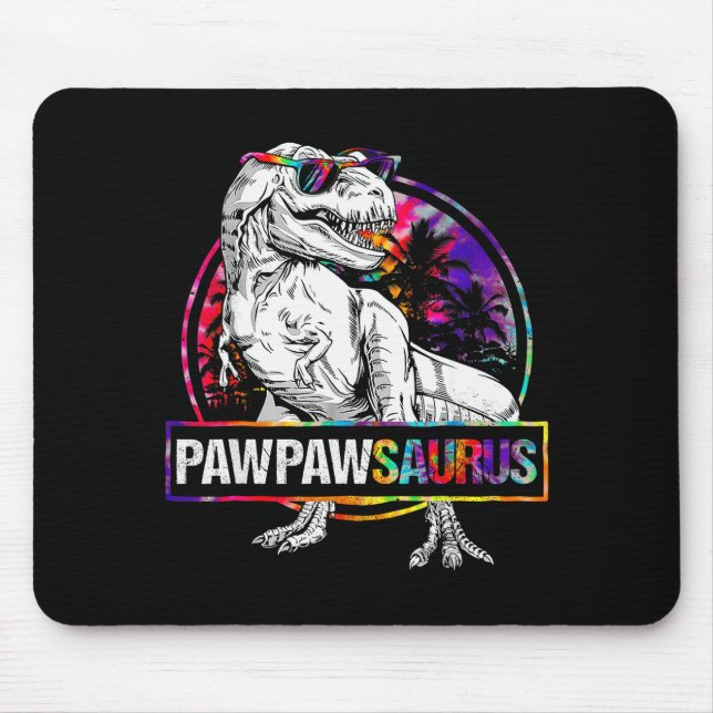 Mousepad Pawpawsaurus Dinosaur Pawpaw Saurus Family Matchin (Frente)
