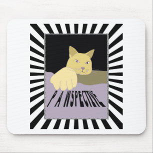 Mousepad Pawspective Cat Art em Perspectiva