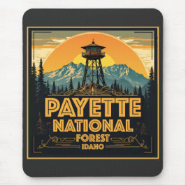 Mousepad Payette National Forest Idaho