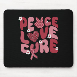 Mousepad Paz Amor Cura Cura Células Falsiformes Groovu Burg
