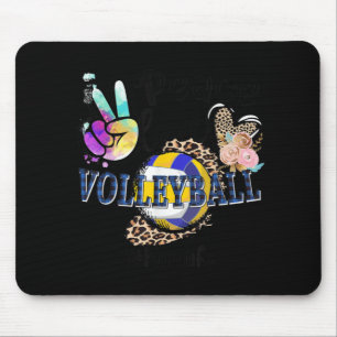 Mousepad Paz Amor Mãe Viva Mãe Vovó Leopardo