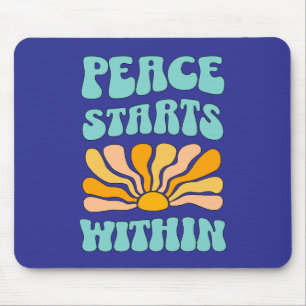 Mousepad Paz começa dentro