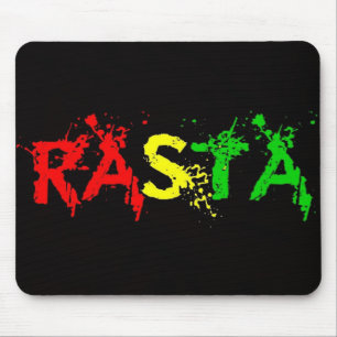 Mousepad Paz da reggae de Cori Reith Rasta