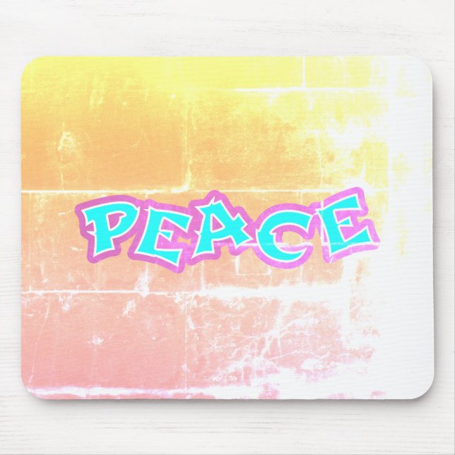 Mousepad Paz de grafite (Frente)