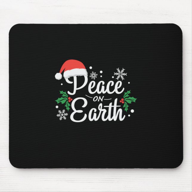 Mousepad Paz De Xmas Na Terra (Frente)