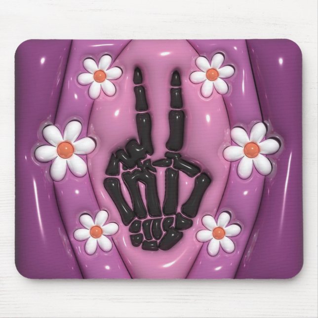 Mousepad Paz e Amor 3D (Frente)