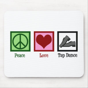 Mousepad Paz e amor - dança