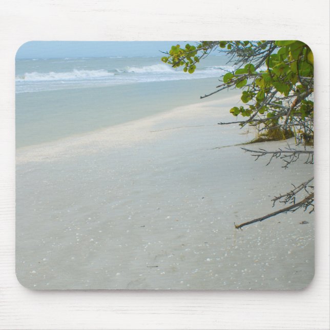 Mousepad Paz E Silêncio Na Ilha Sanibel (Frente)