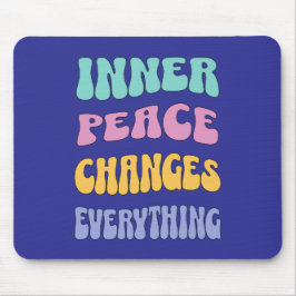 Mousepad Paz Interior Muda Tudo