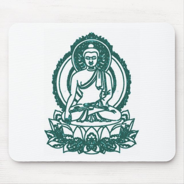MOUSEPAD PAZ MEDITATING DE ASSENTO DE BUDDHA (Frente)