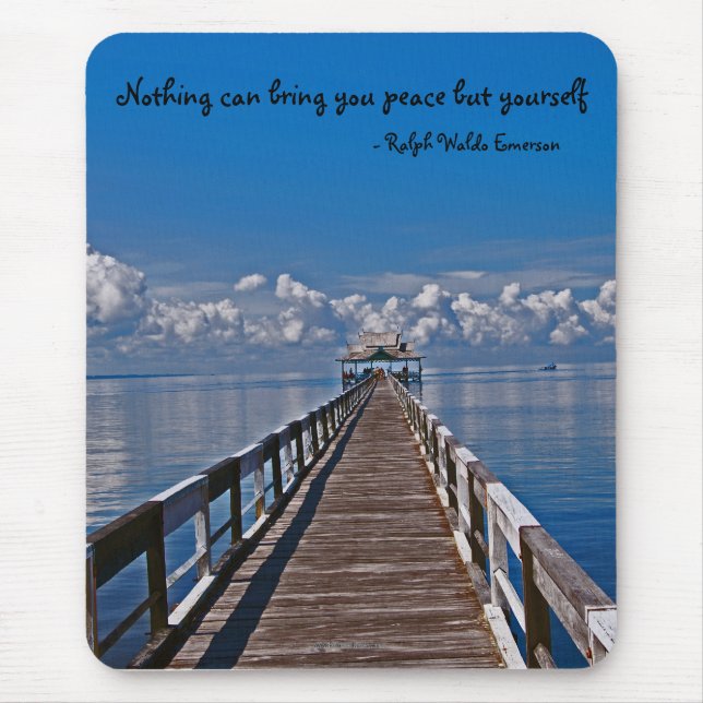 Mousepad Paz na natureza (Frente)