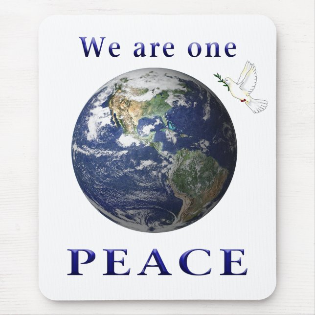 Mousepad Paz na Terra (Frente)
