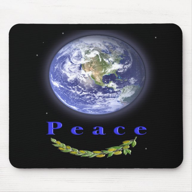 Mousepad paz no muro (Frente)
