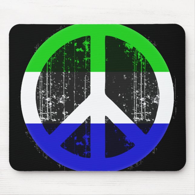 Mousepad Paz no Sierra Leone (Frente)