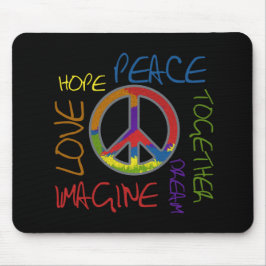 Mousepad Paz retro