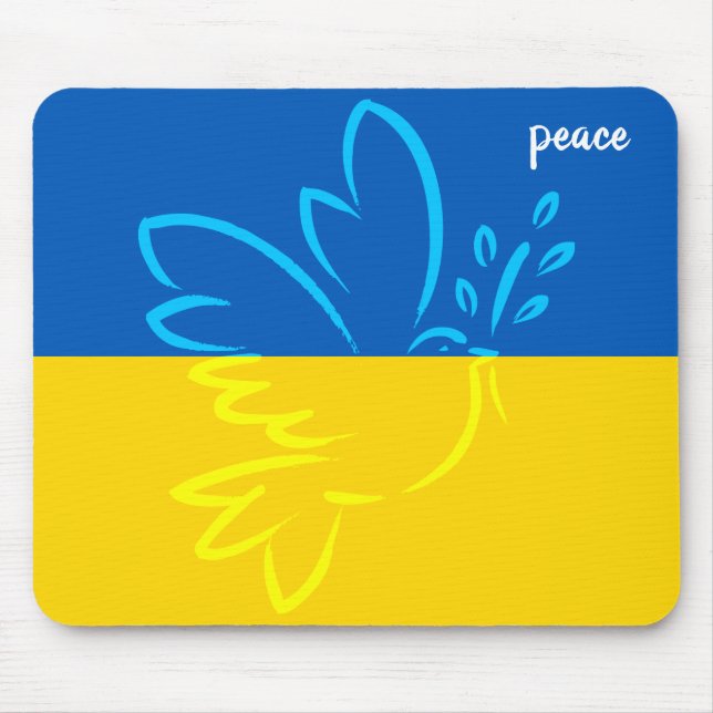 Mousepad Paz - Ucrânia (Frente)
