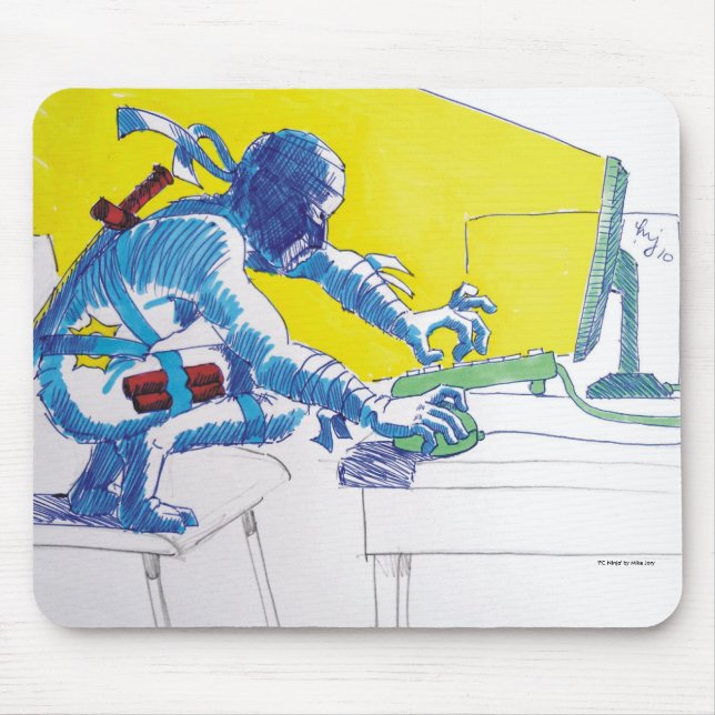 Mousepad PC Ninja (Frente)