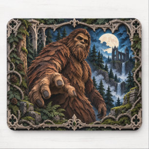 Mousepad Pé Grande, Monstro de Corte de Papel